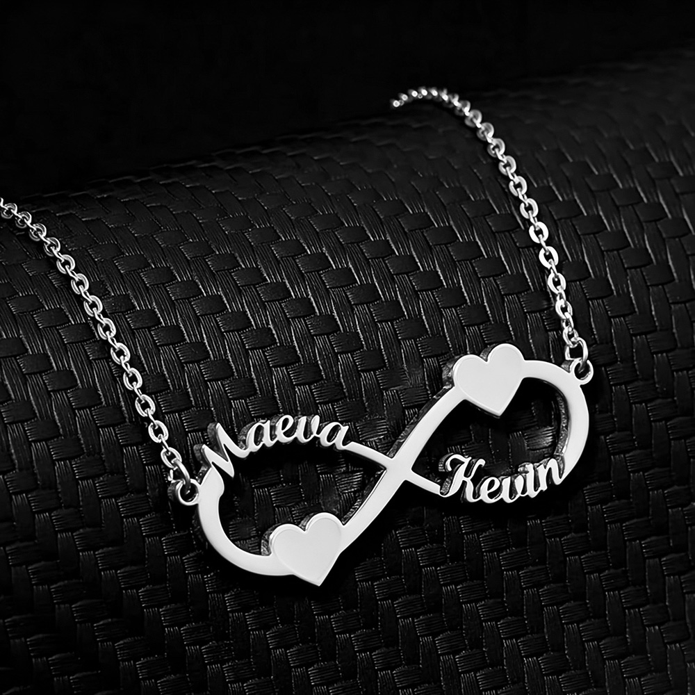 Name Necklace Custom - Colar com nome personalizado, pingente de
