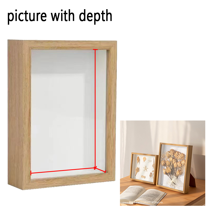 Engraved Wood Frame - Molduras de Madeira 3D com Profundidade
