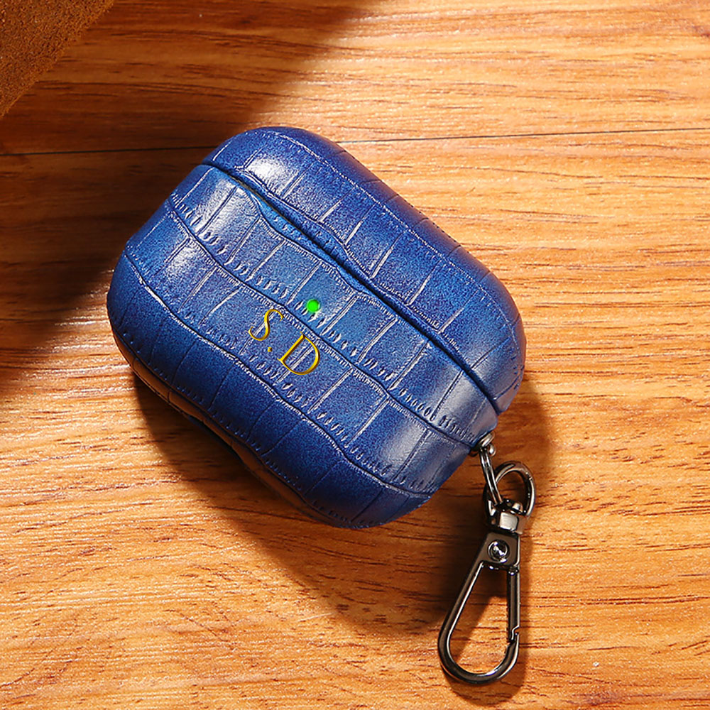Para airpods 1 2 3 4 pro 2 lux - Monogram Keychain Leather avaliação e preço