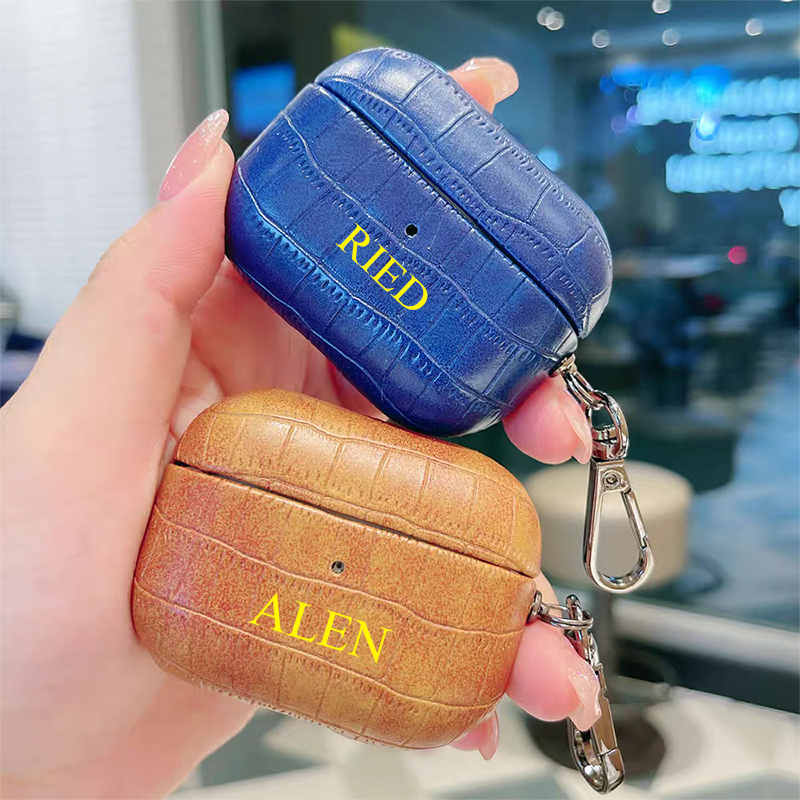 Nome personalizado caso de fon - Monogram Keychain Leather avaliação e preço