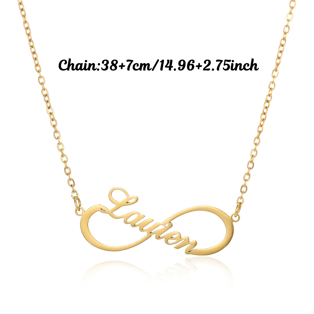 Colares Infinito Personalizado - Name Necklace Custom avaliação e preço