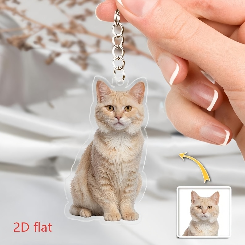 Chaveiro de Acrílico Personali - Pet Portrait Custom avaliação e preço