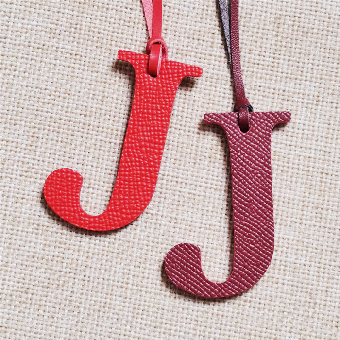 Letra em inglês h i j k l m n  - Monogram Keychain Leather avaliação e preço