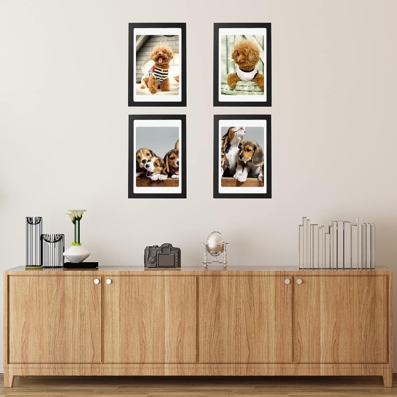 Conjunto de 5 peças de moldura - Engraved Wood Frame avaliação e preço