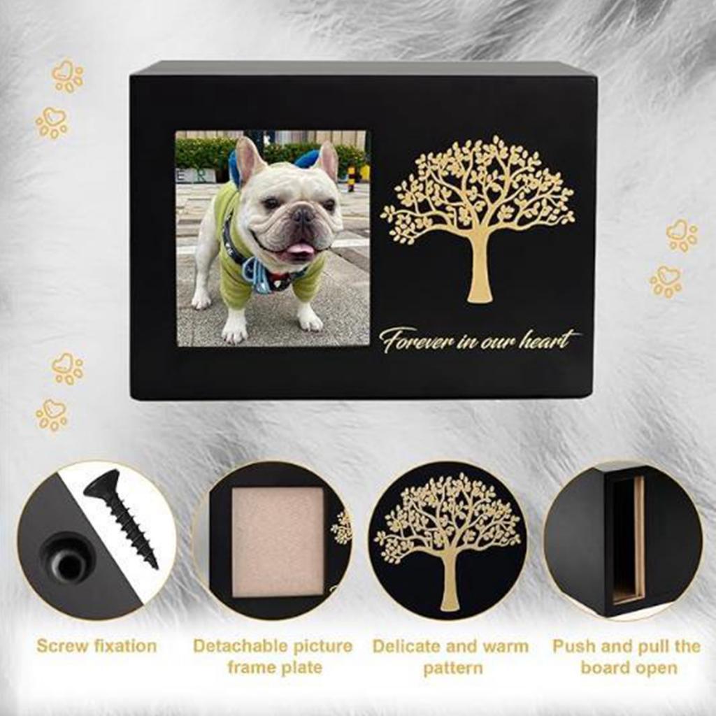 Caixa De Lembragem De Cinzas D - Engraved Wood Frame avaliação e preço